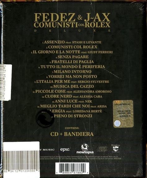 cd jax fedez comunisti col rolex|Comunisti Col Rolex .